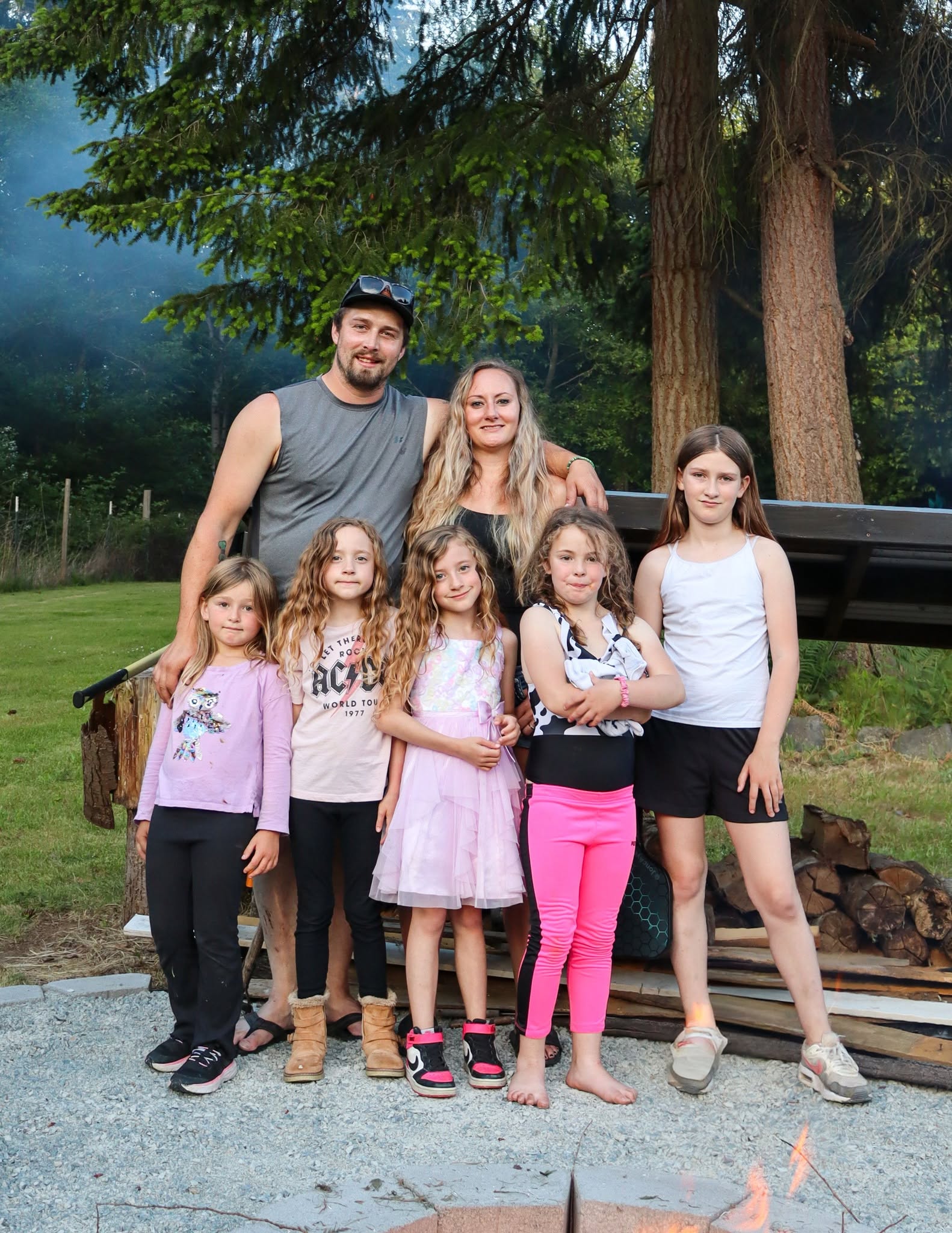 Brendon Johnson and his family, owners of Saratoga Home Services & Landscaping on Camano Island
